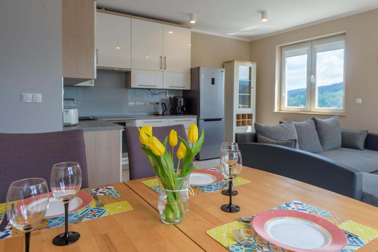 Apartament Zakątek Górski - Apartamenty 5d Świeradów-Zdrój Kültér fotó